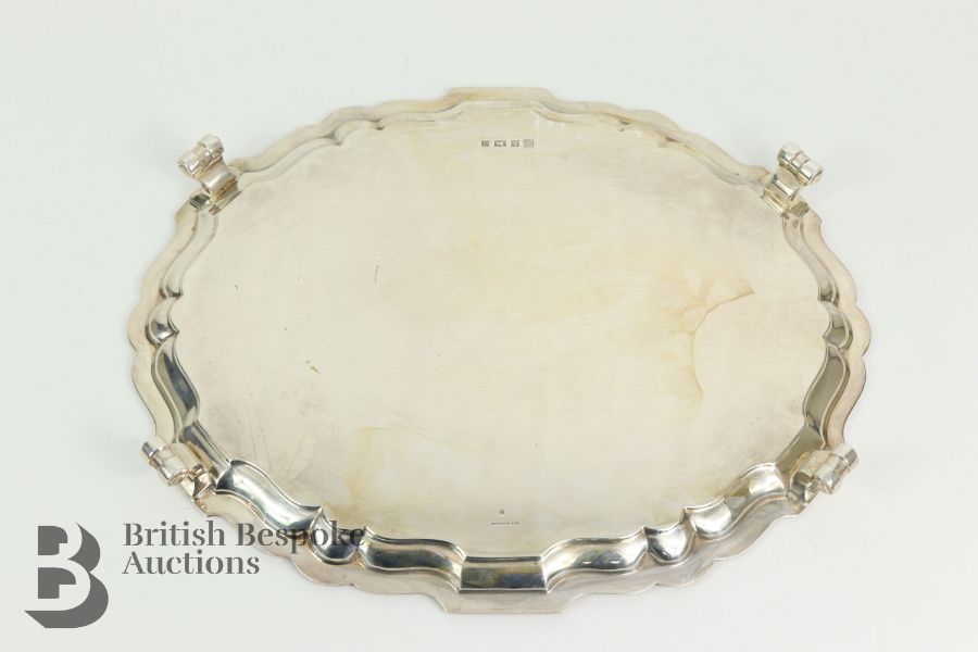 Elizabeth II Silver Tray - Image 7 of 8