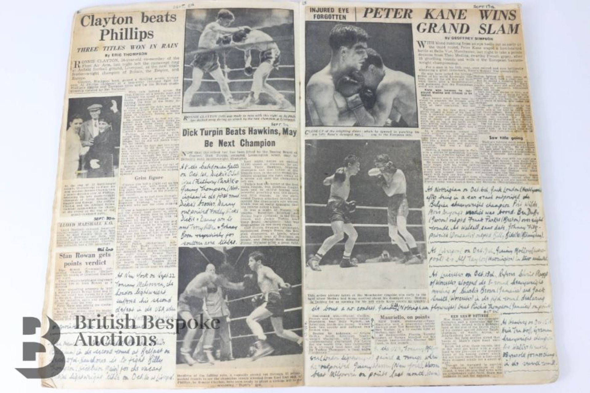 War Time Boxing Scrapbooks - Bild 18 aus 22