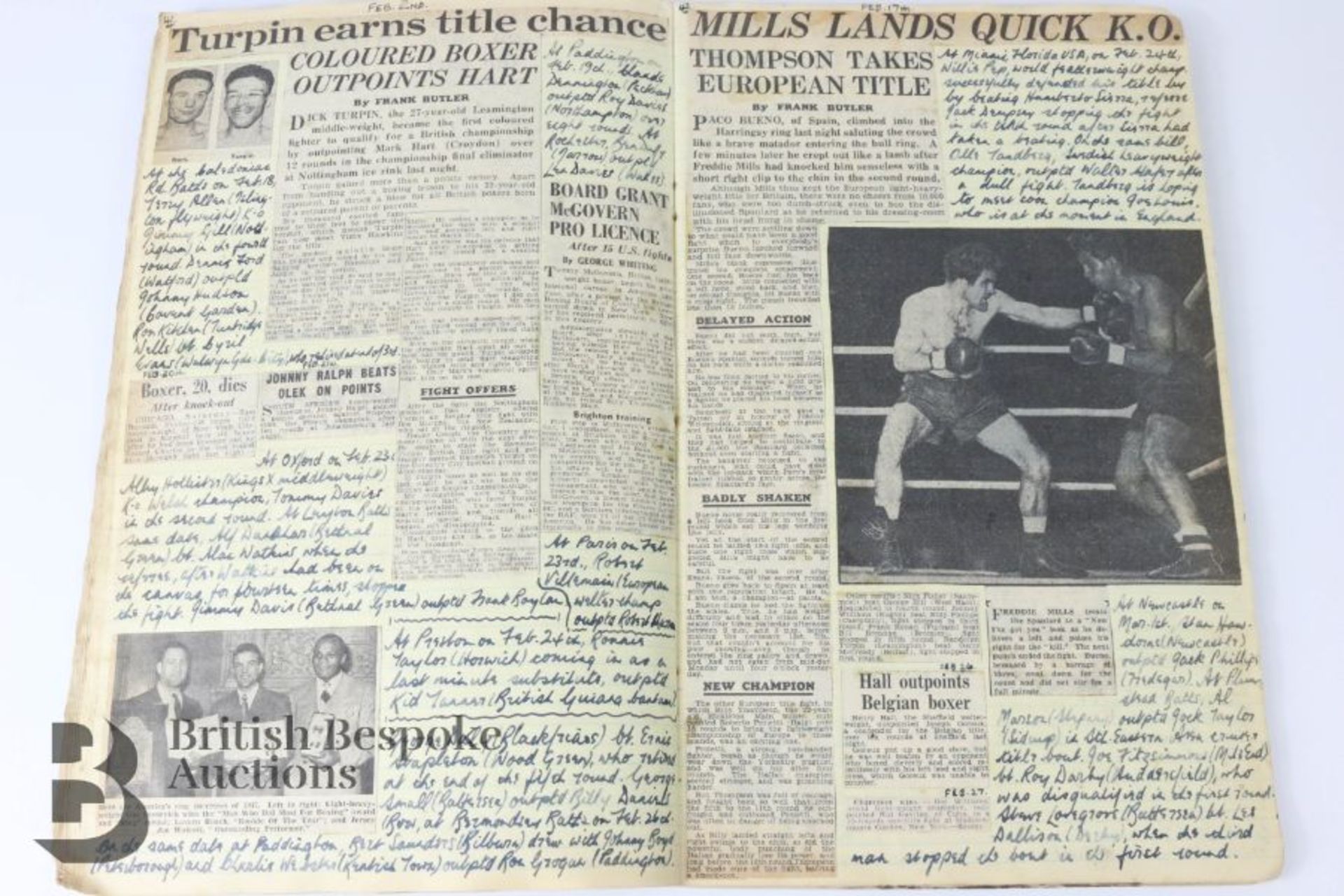War Time Boxing Scrapbooks - Bild 20 aus 22