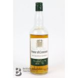 Margaret Thatcher Signed House of Commons No1 Scotch Whisky