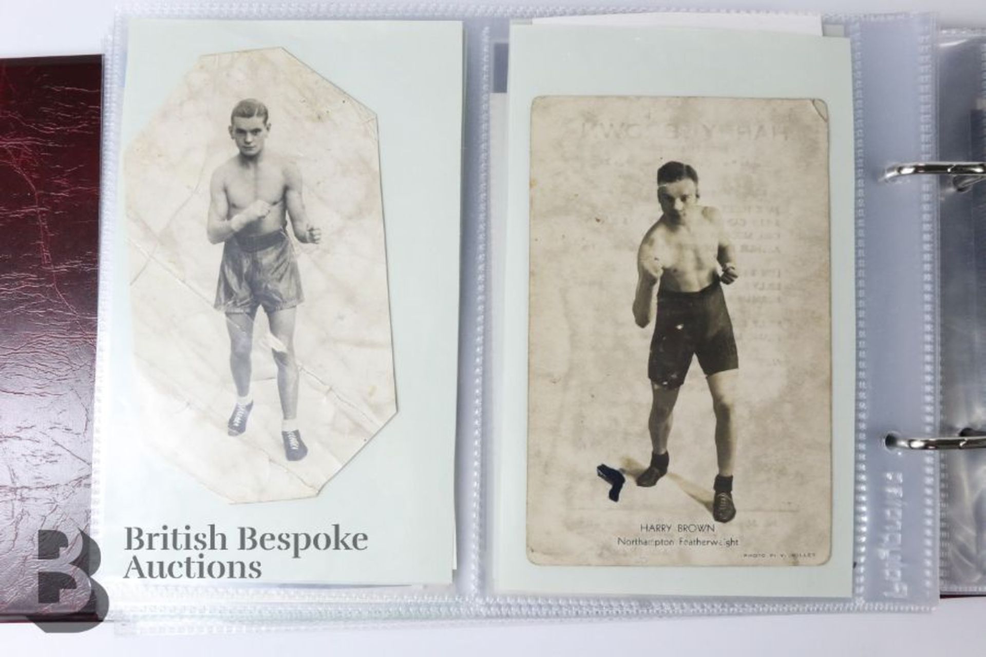 Pugilistica Interest - Two Albums of Photographs - Image 22 of 27