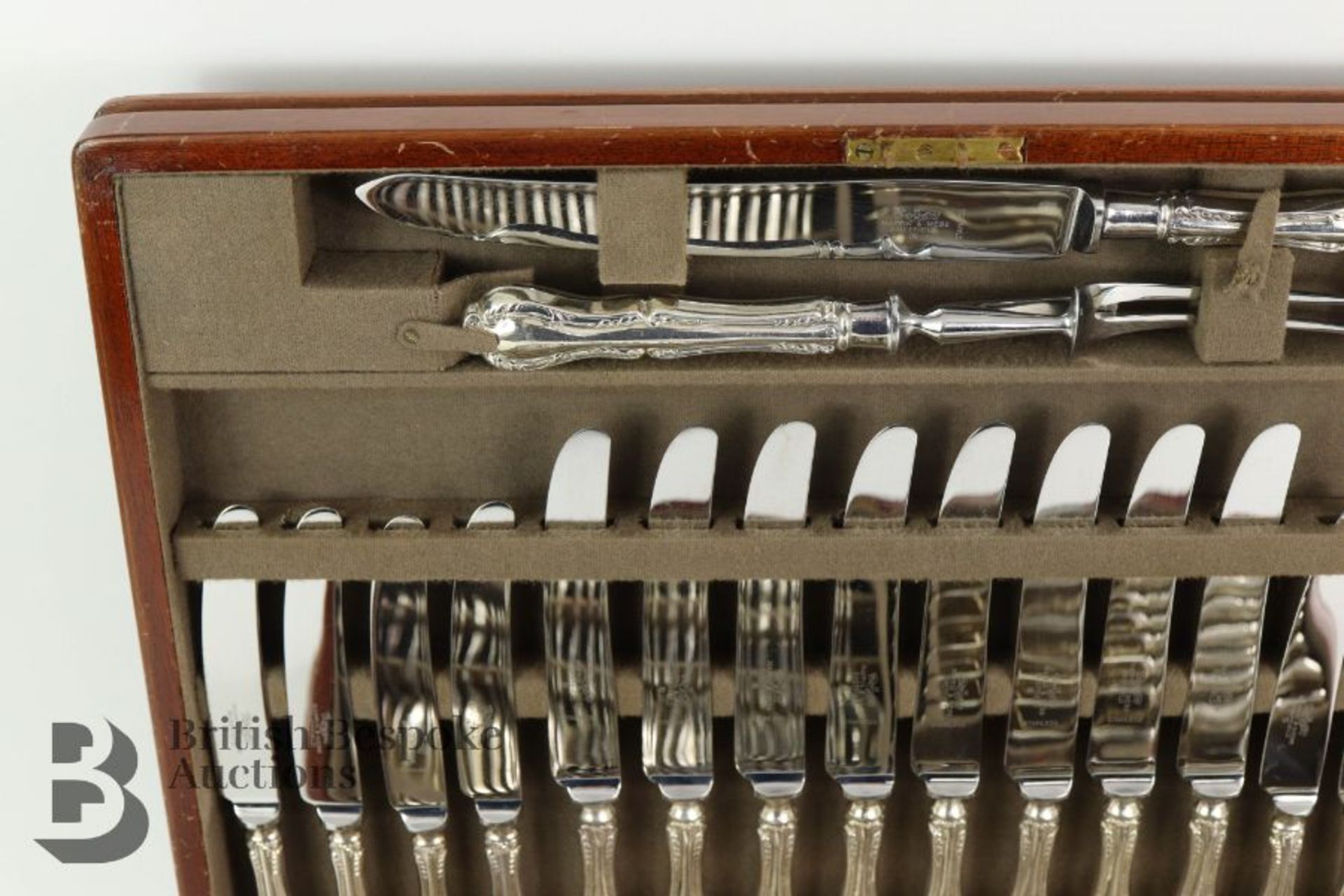 Silver Plated Flatware - Image 4 of 6