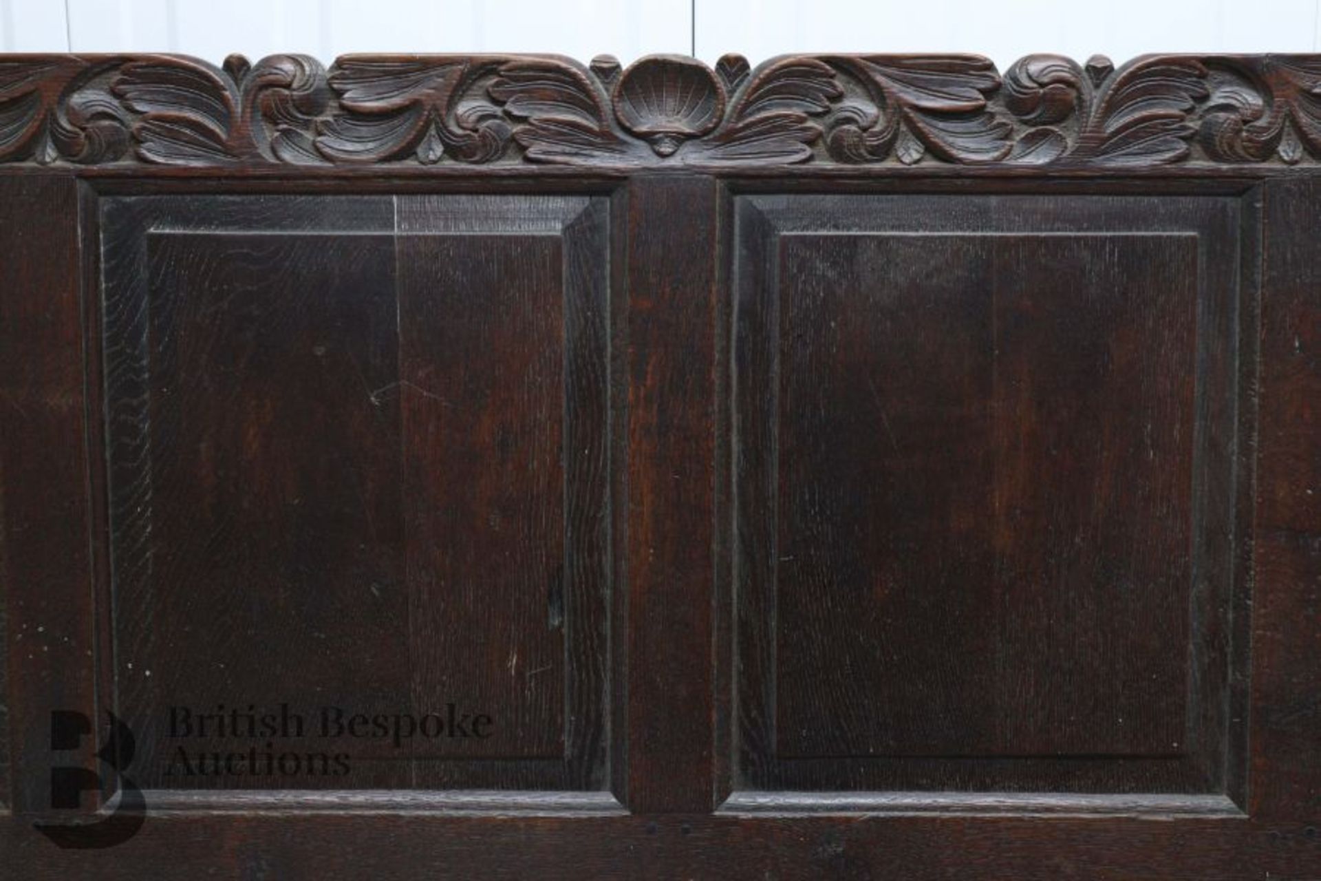 18th Century Oak Settle - Image 2 of 9