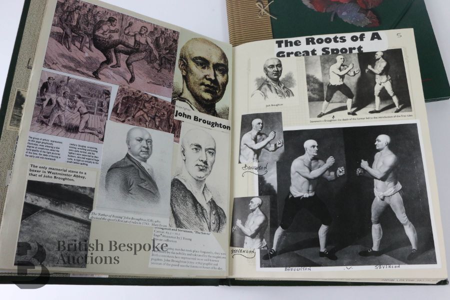 Pugilista Interest - 19th/20th Century Framed Prints and Scrapbooks - Image 3 of 31
