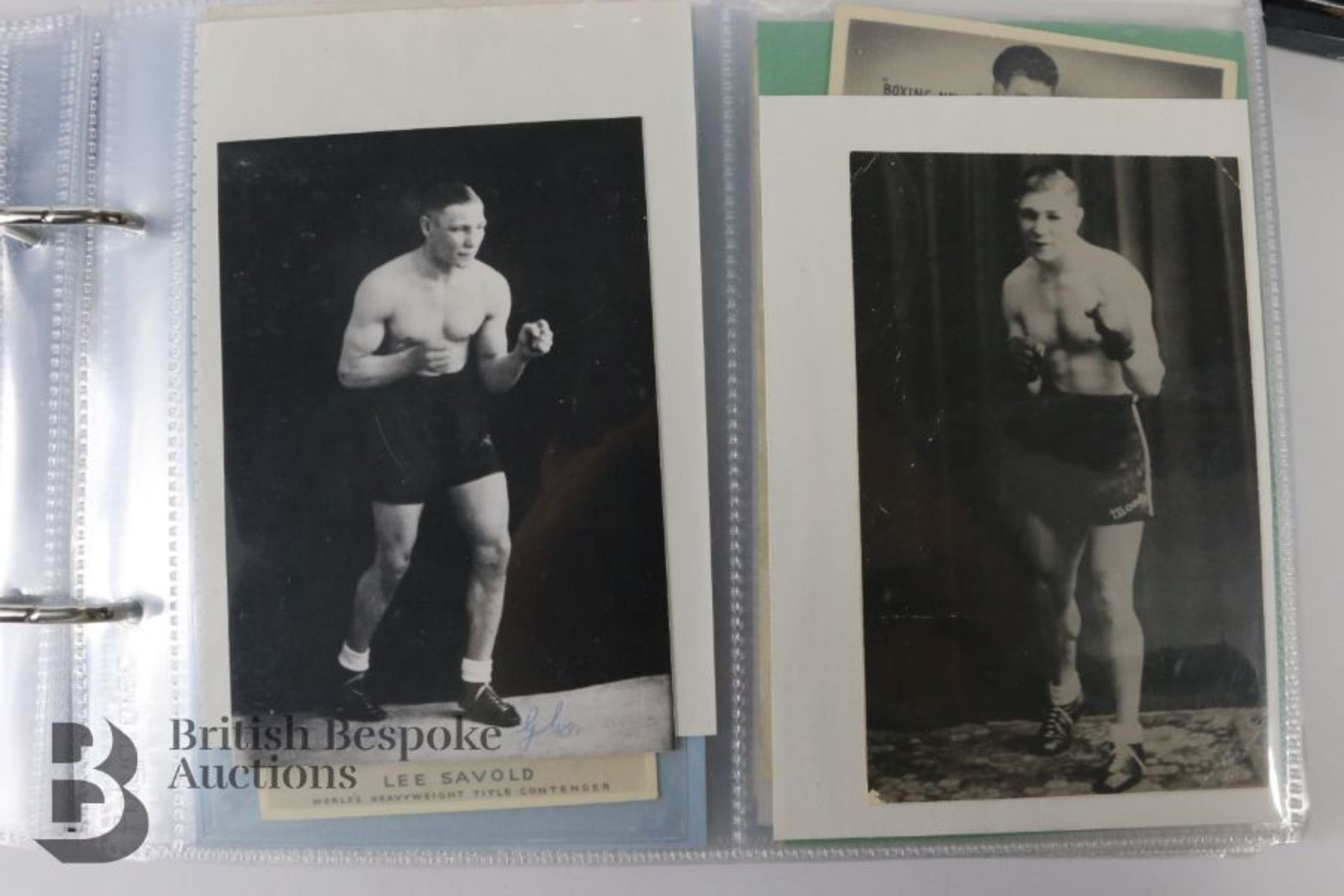 Pugilistica Interest - Two Albums of Photographs - Image 11 of 27