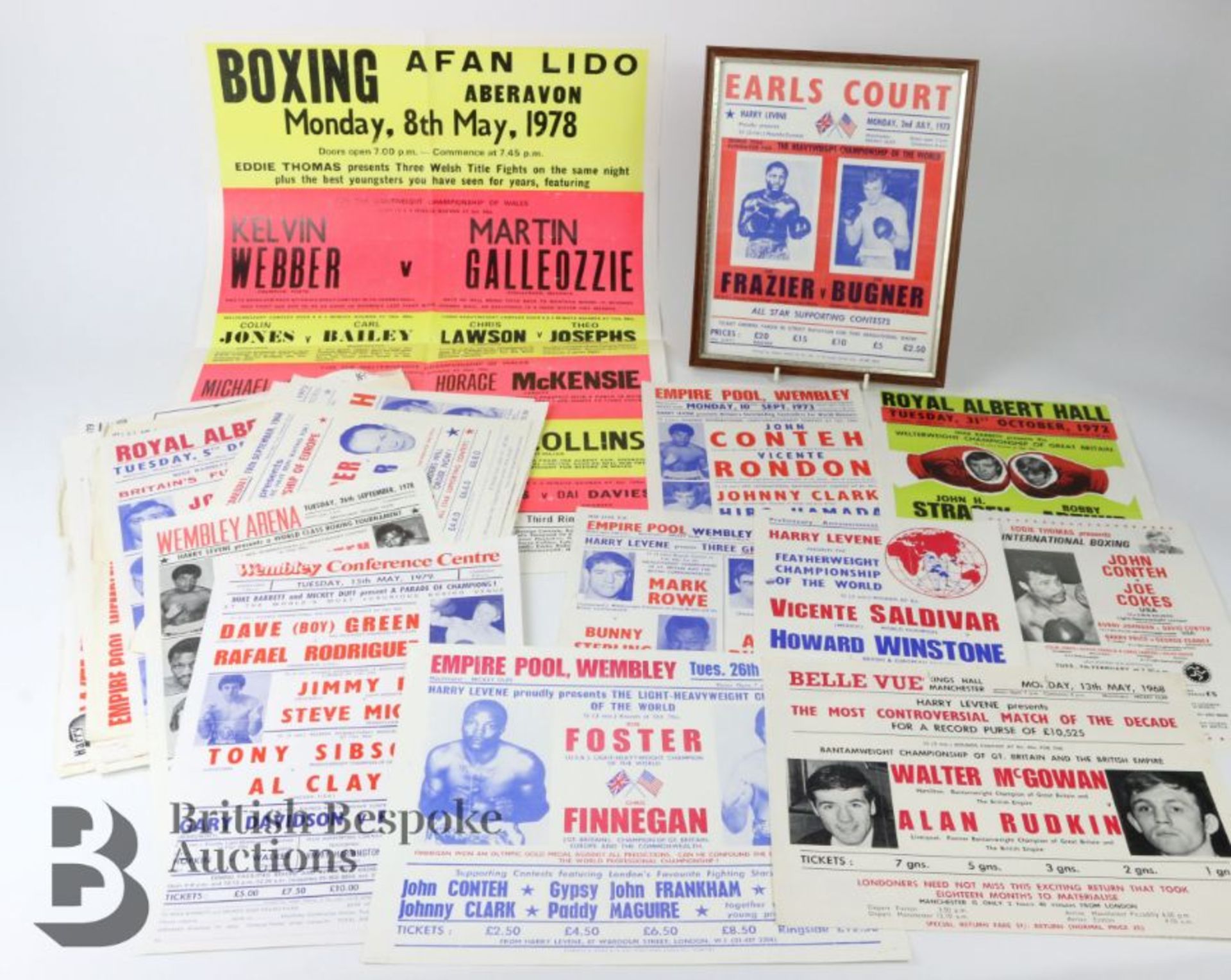 Pugilista Interest - Match Flyers and Posters