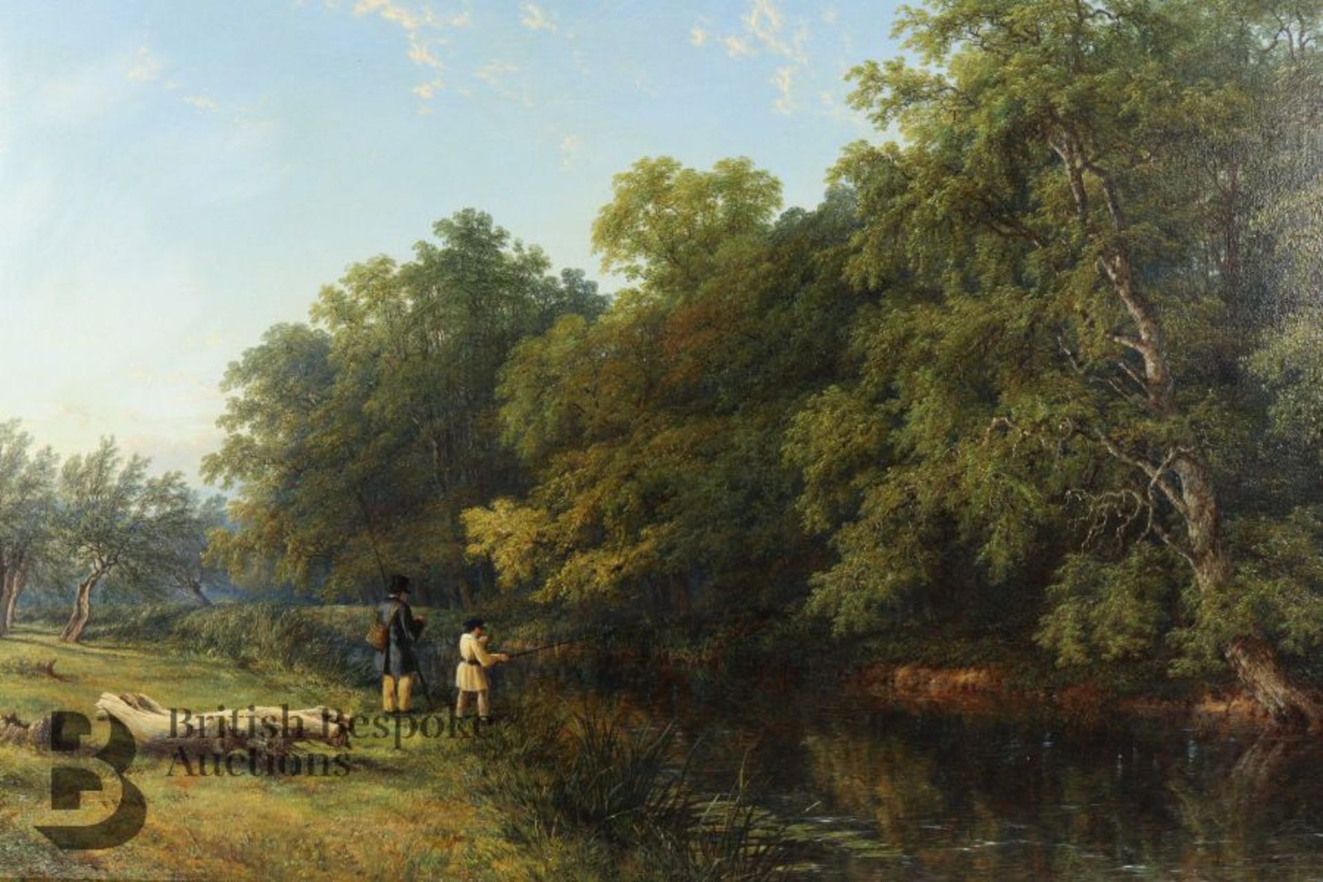 Thomas Baker (1808-1864) Leamington Oil on Canvas