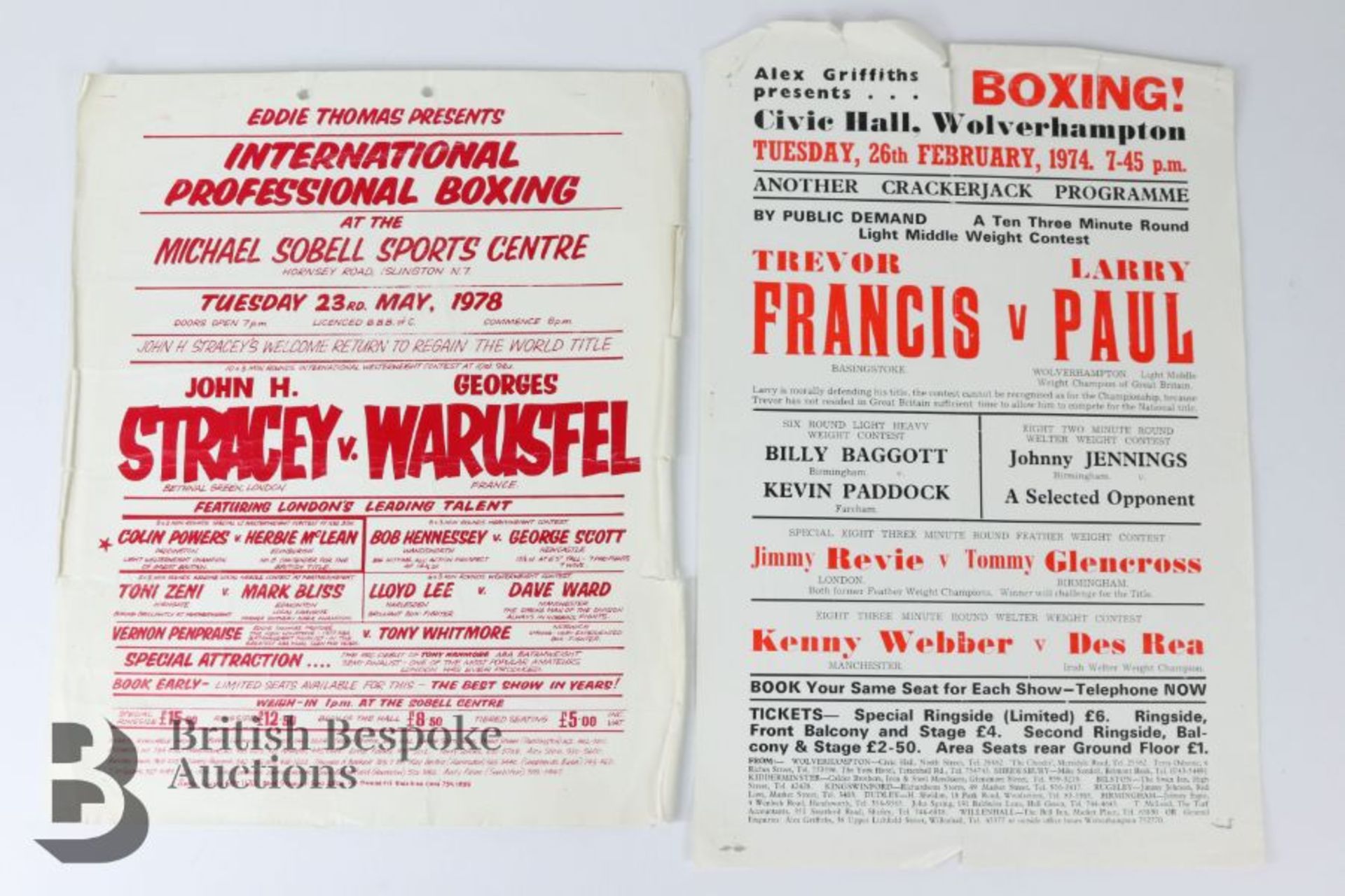 Pugilista Interest - Match Flyers and Posters - Image 9 of 9