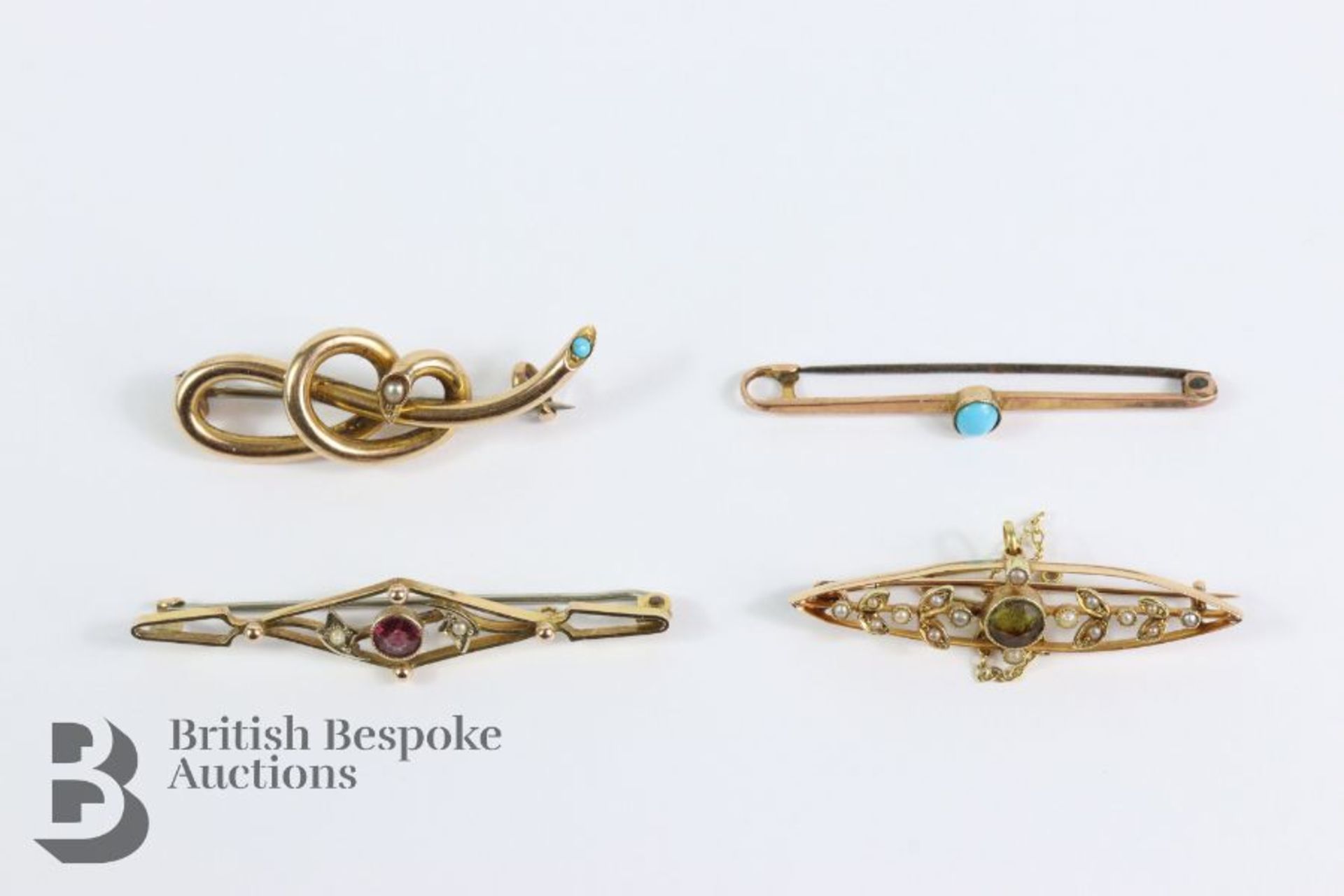 Three Bar Brooches - Image 2 of 2