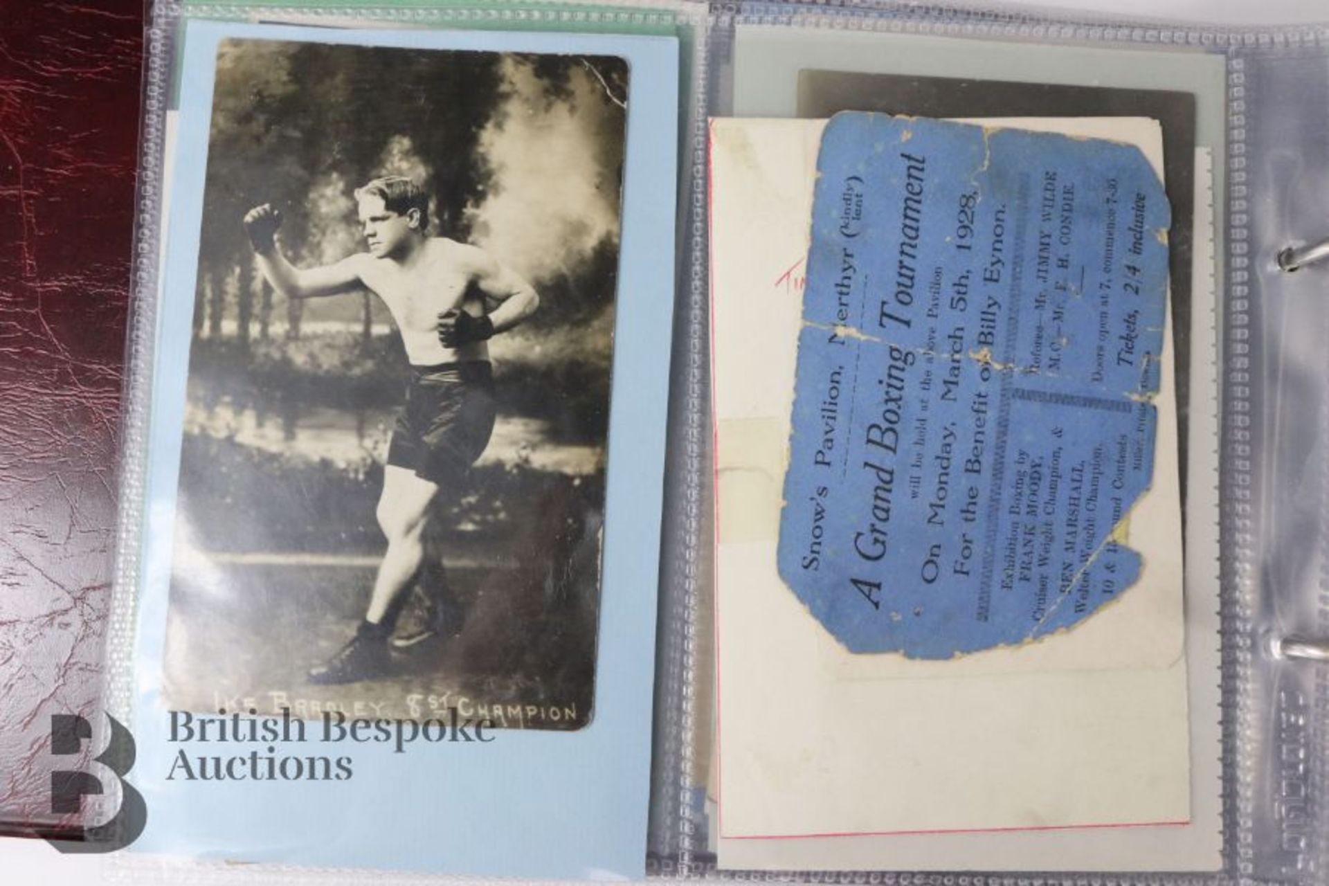 Pugilistica Interest - Two Albums of Photographs - Image 9 of 27