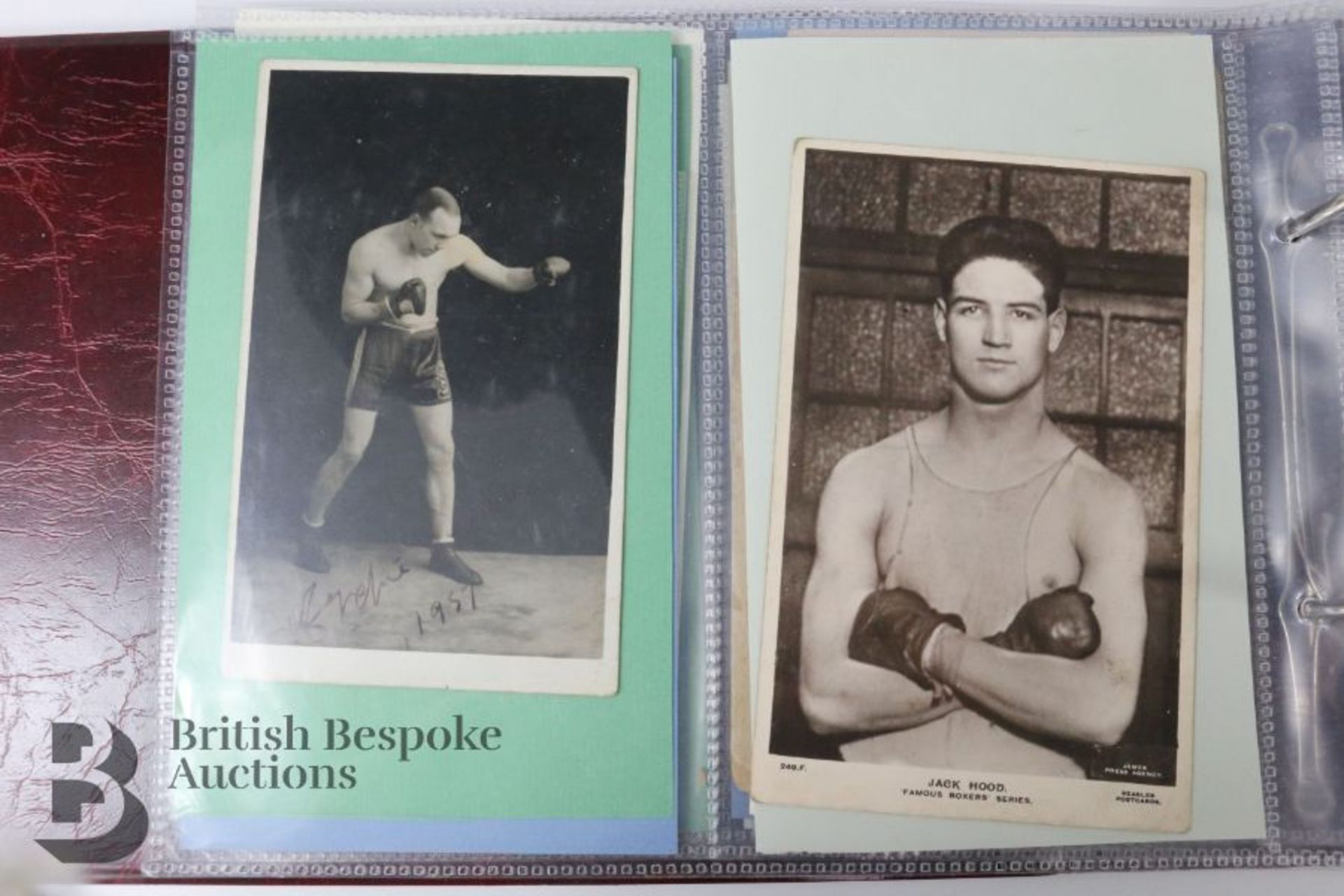 Pugilistica Interest - Two Albums of Photographs - Image 6 of 27