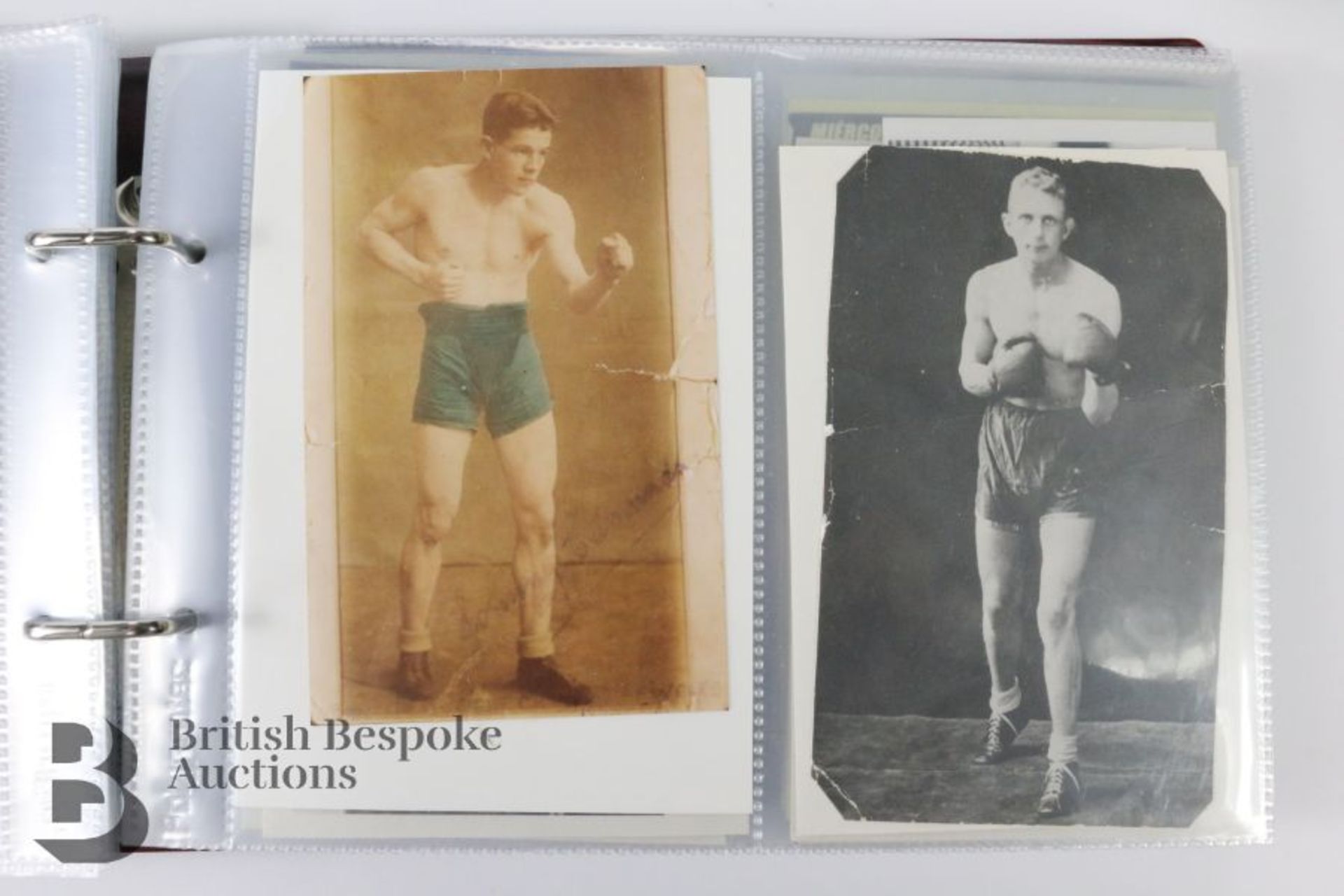 Pugilistica Interest - Two Albums of Photographs - Image 19 of 27