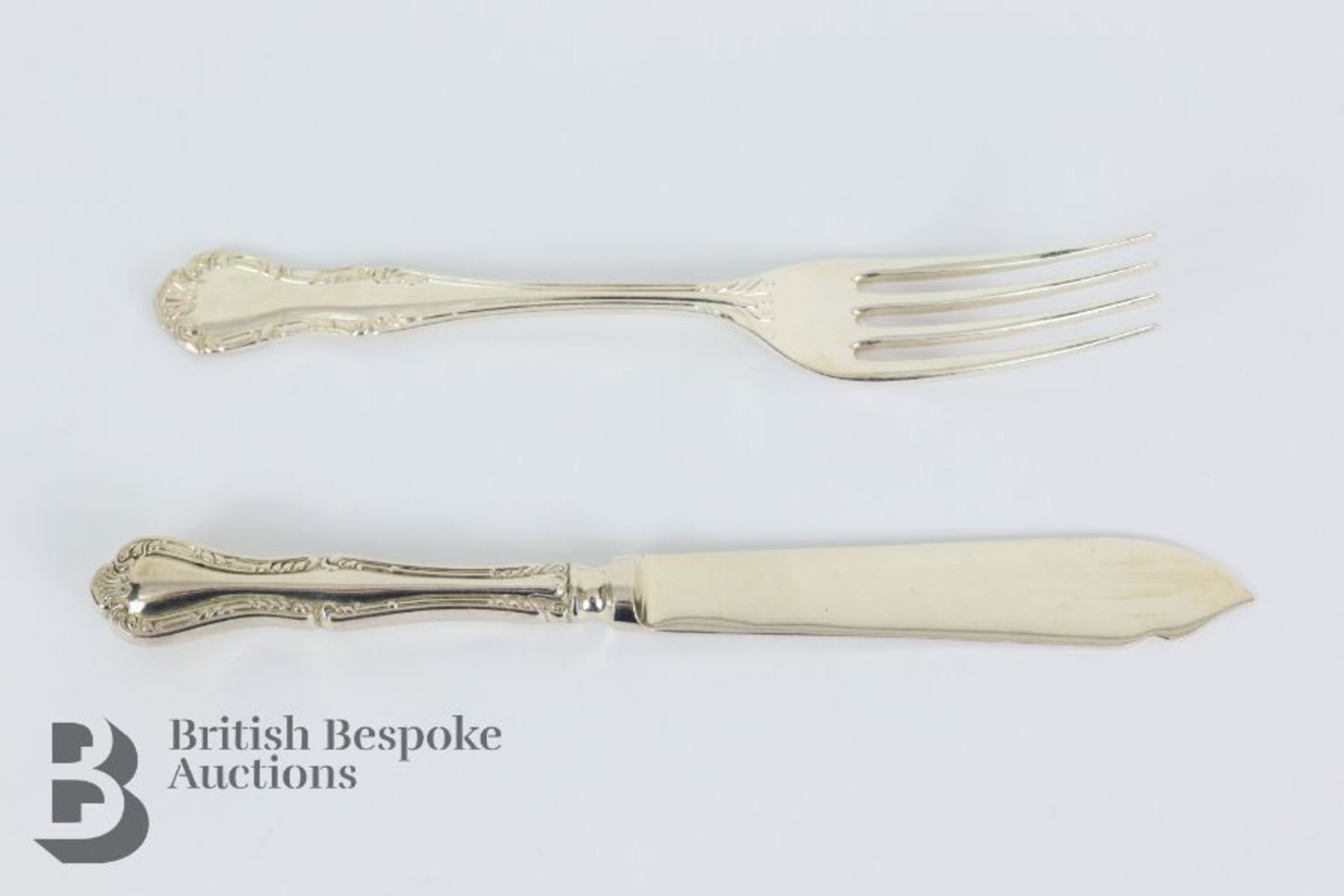 Silver Plated Flatware - Image 6 of 6