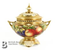 Horace Price for Royal Worcester Pot Pourri Vase