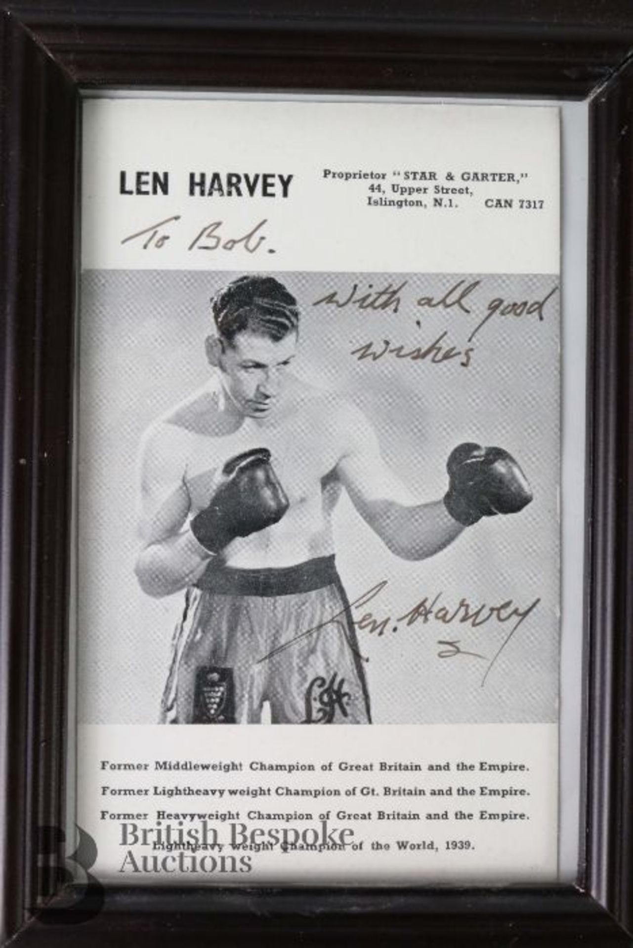 Pugilista Interest - Signed Autograph - Image 3 of 4