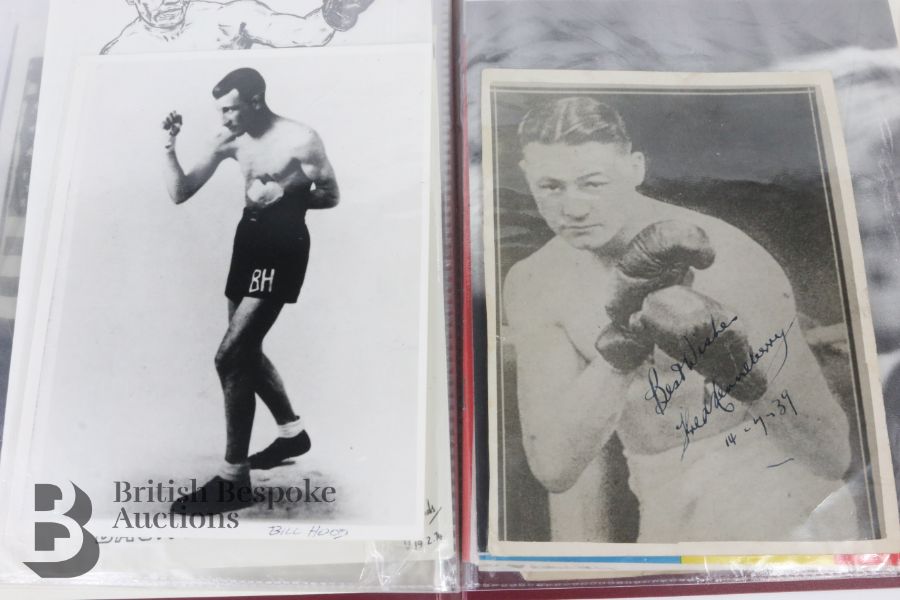 Pugilista Interest - Boxer's Photographs incl. Signed - Image 7 of 8