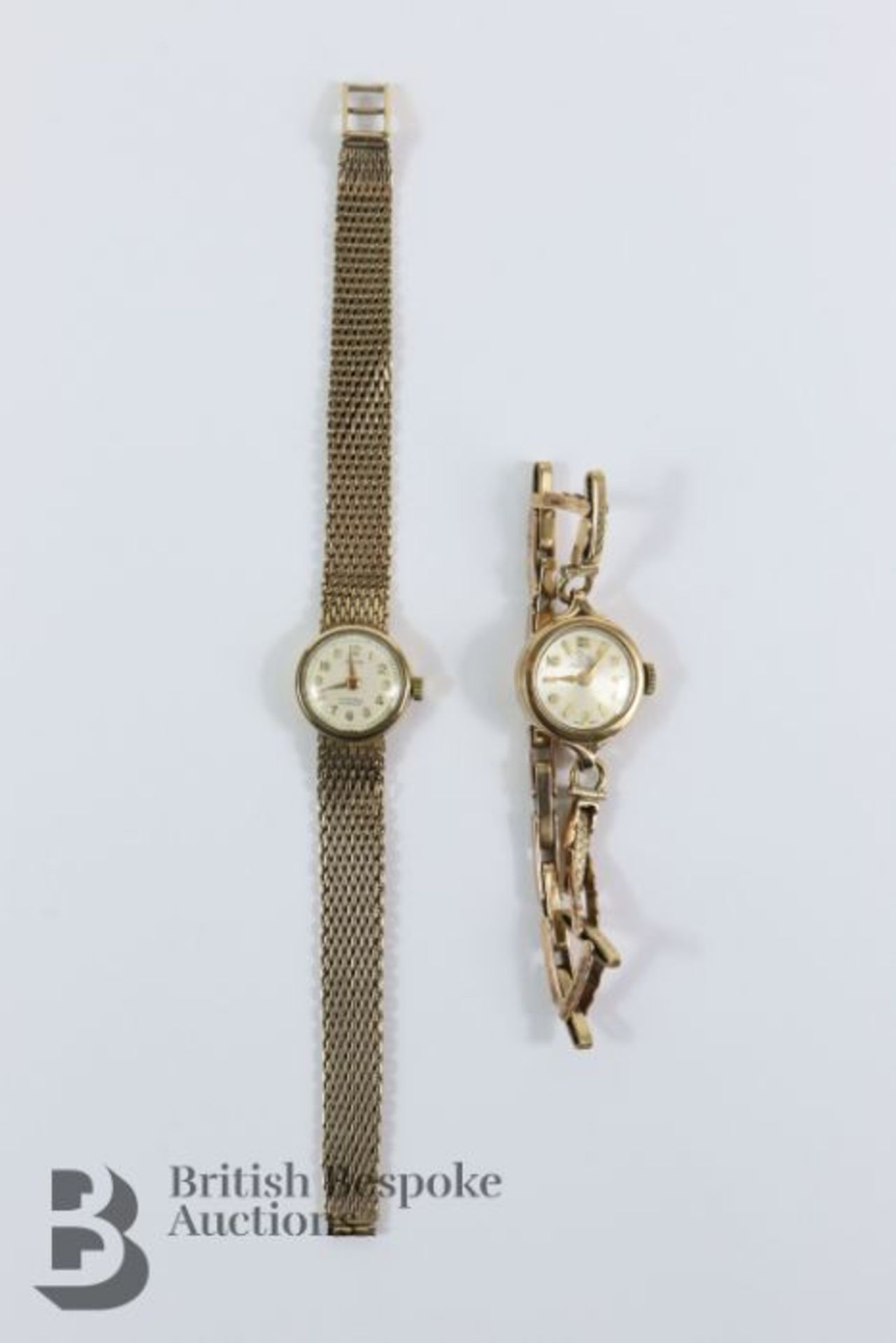 Lady's 9ct Gold Hefik Cocktail Watch - Image 3 of 3