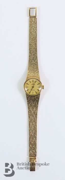 Lady's 9ct Gold Omega De Ville Wrist Watch - Image 2 of 5