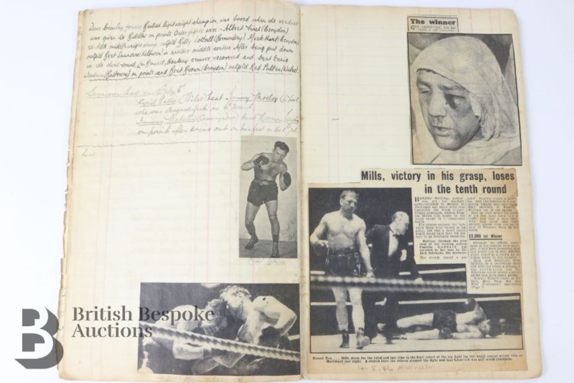 War Time Boxing Scrapbooks - Bild 12 aus 22