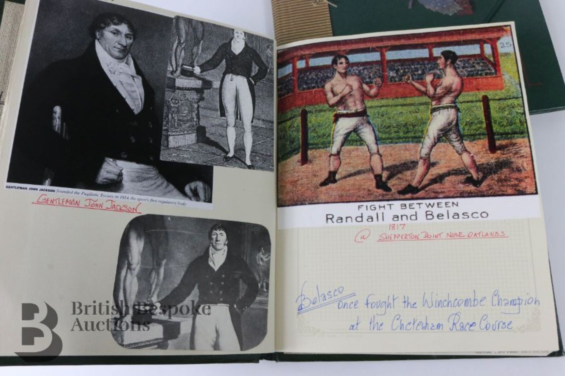 Pugilista Interest - 19th/20th Century Framed Prints and Scrapbooks - Image 7 of 31