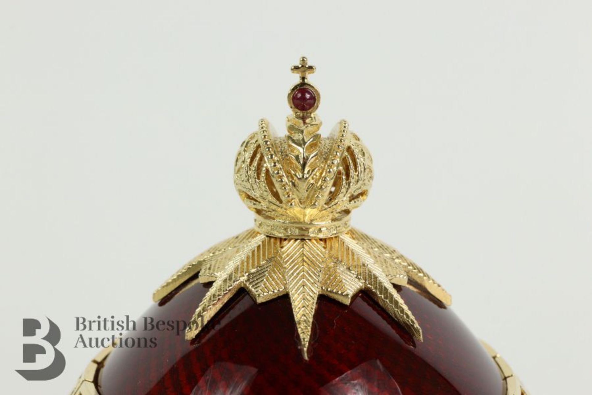 Theo Faberge Anichkov Egg - St Petersburg Collection - Image 31 of 37
