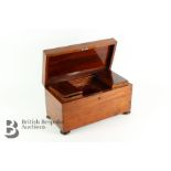 Georgian Mahogany Tea Caddy