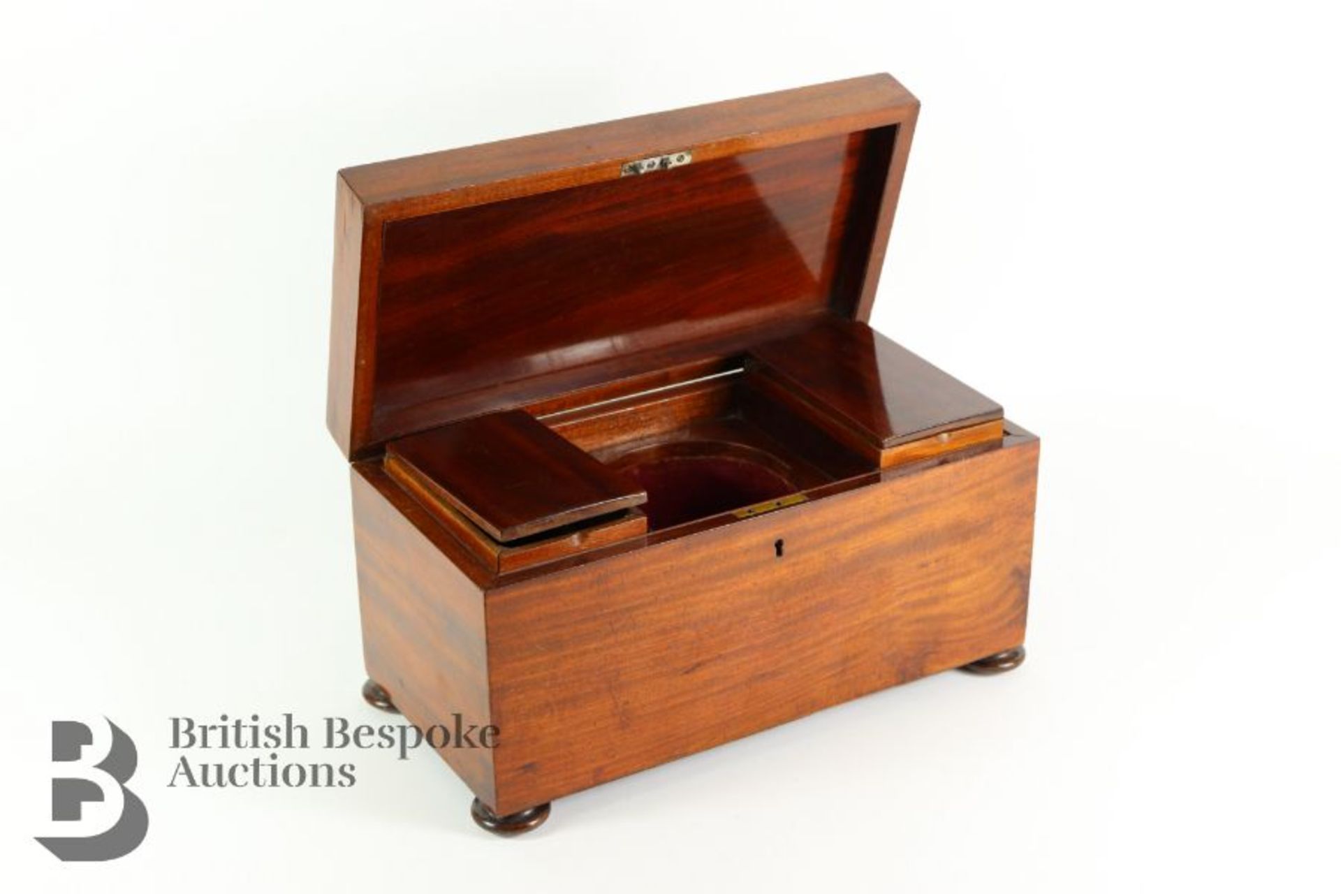 Georgian Mahogany Tea Caddy