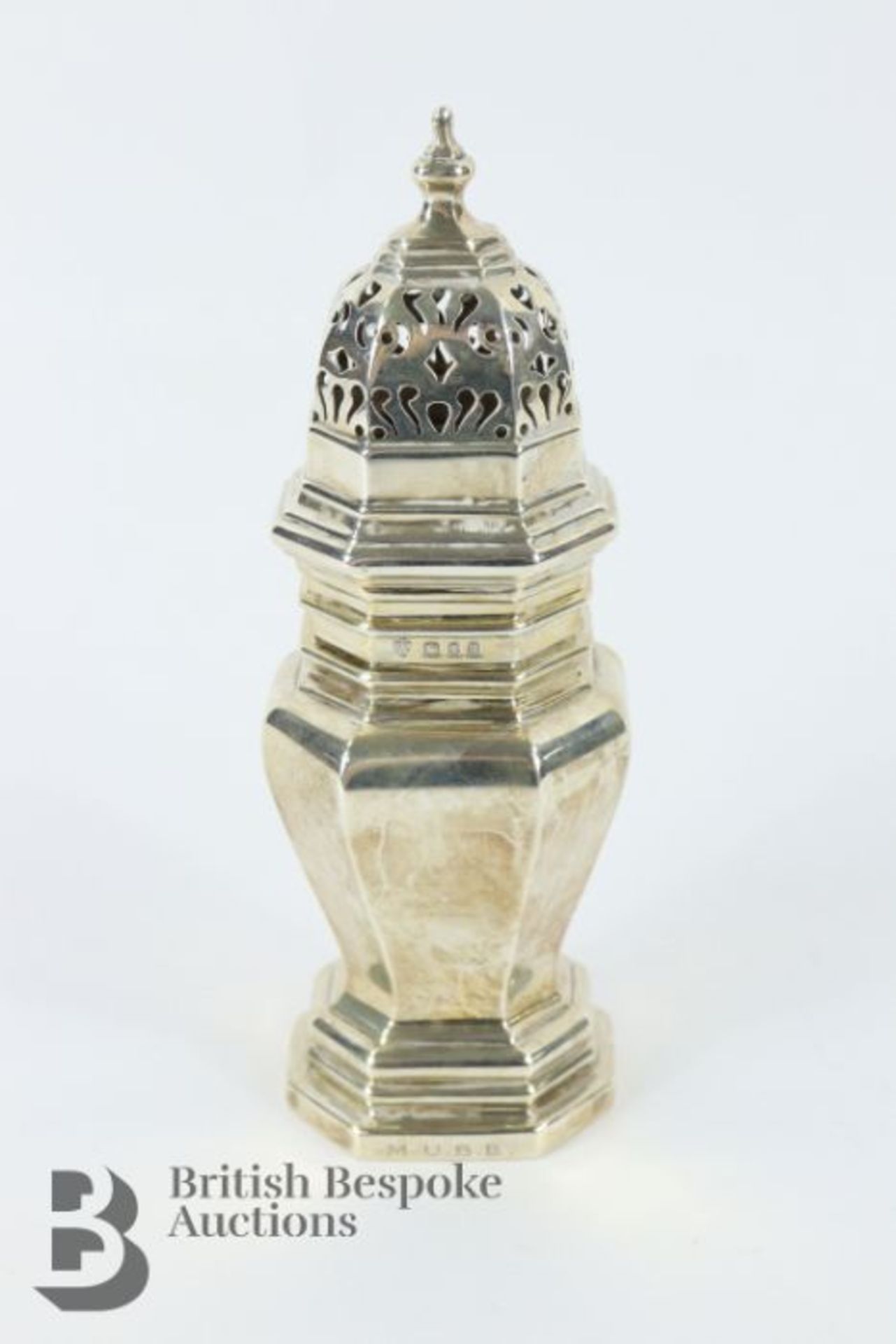 George V Silver Sugar Caster