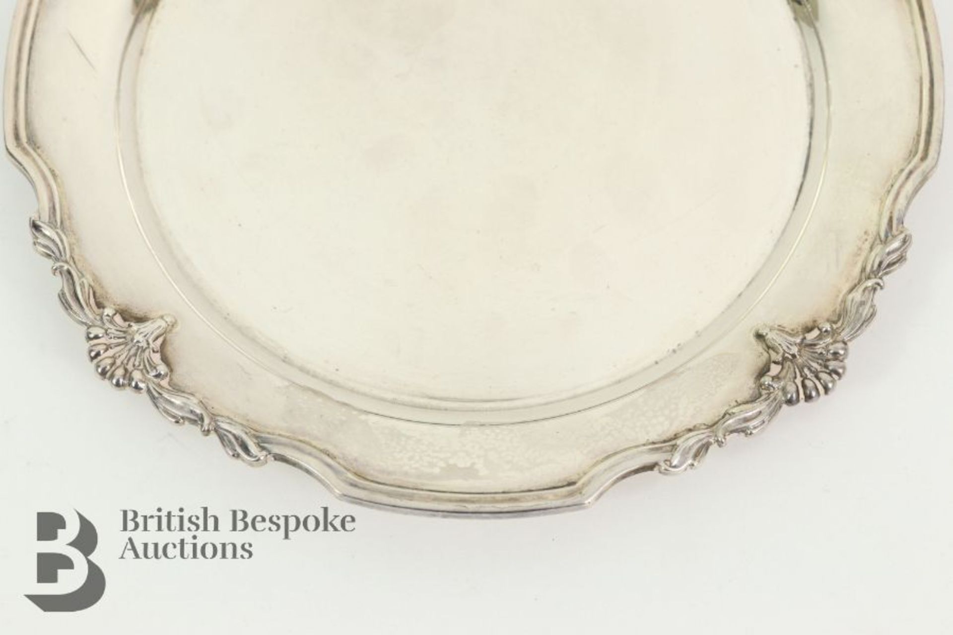 Elizabeth II Silver Card Tray - Image 3 of 6