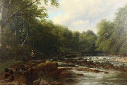 Thomas Baker (1808-1864) Leamington Oil on Canvas