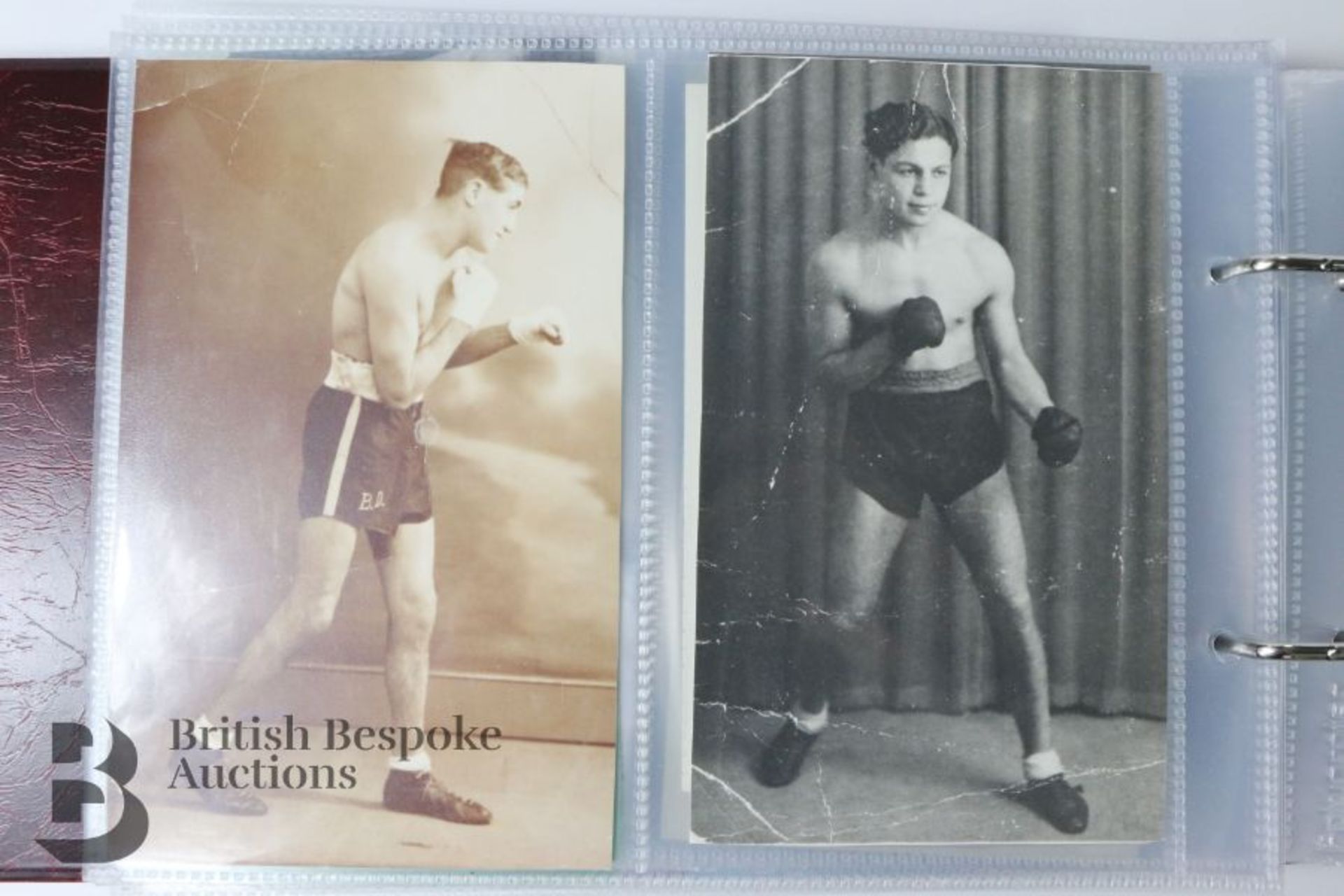 Pugilistica Interest - Two Albums of Photographs - Image 18 of 27