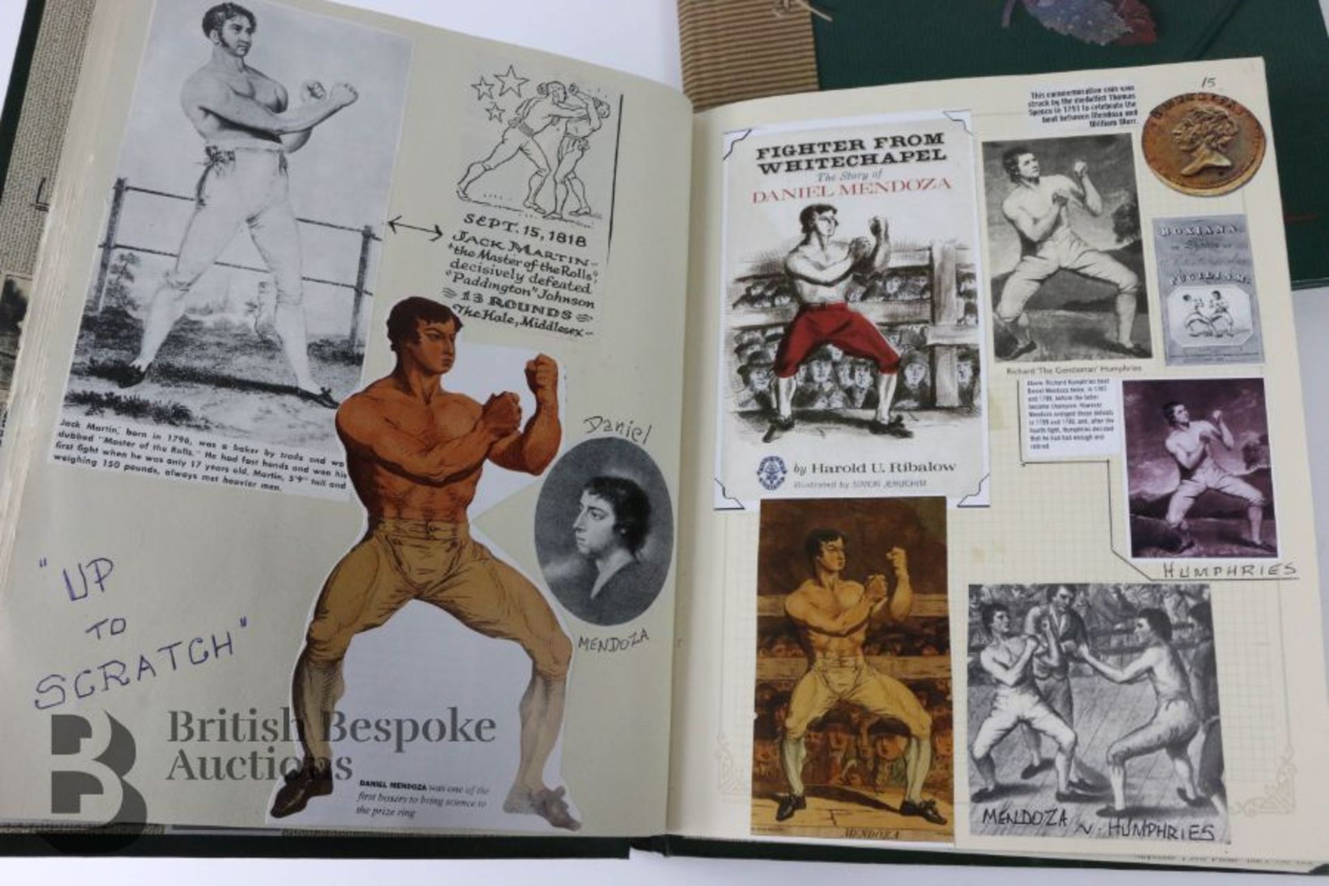 Pugilista Interest - 19th/20th Century Framed Prints and Scrapbooks - Image 6 of 31