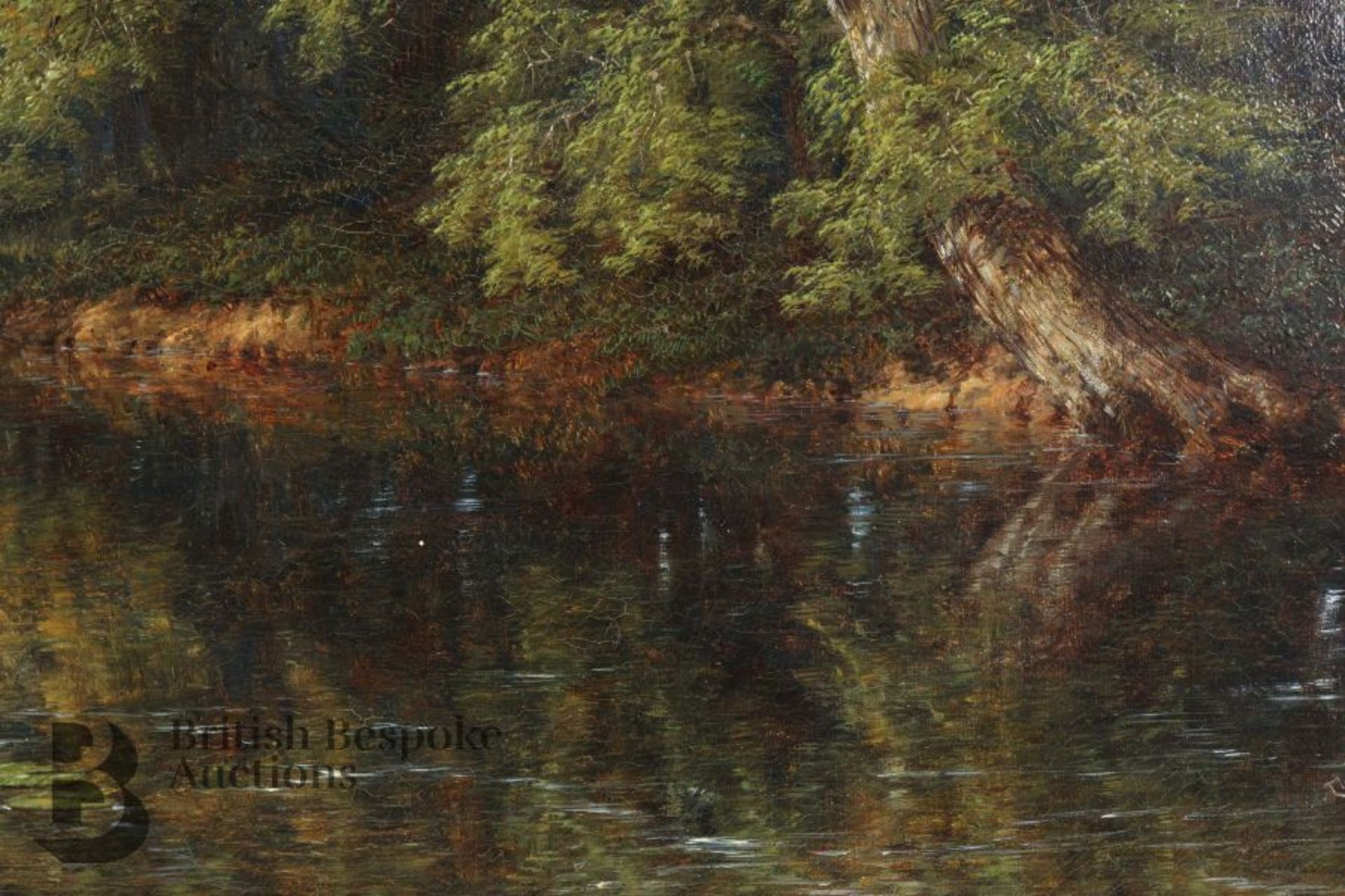 Thomas Baker (1808-1864) Leamington Oil on Canvas - Image 4 of 11
