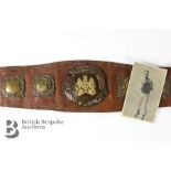 Welsh Flyweight Billy Eynon (1914-1927) Champion Boxing Belt