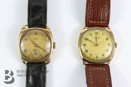 9ct Gold Wrist Watches