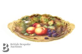 Horace Price for Royal Worcester Fruit Dish
