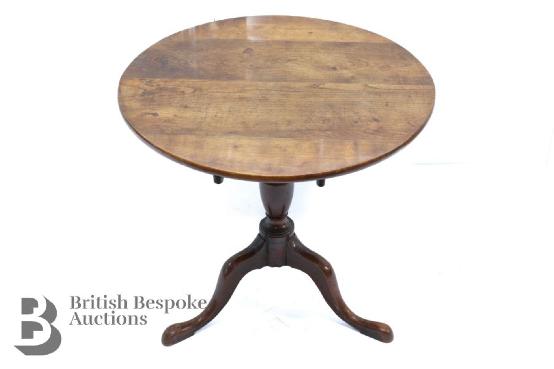 Oak Tilt Top Table - Image 2 of 3
