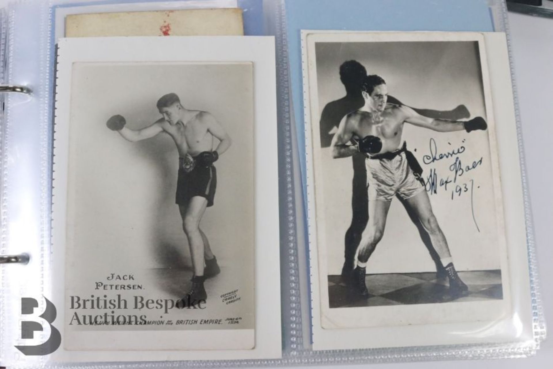 Pugilistica Interest - Two Albums of Photographs - Image 7 of 27