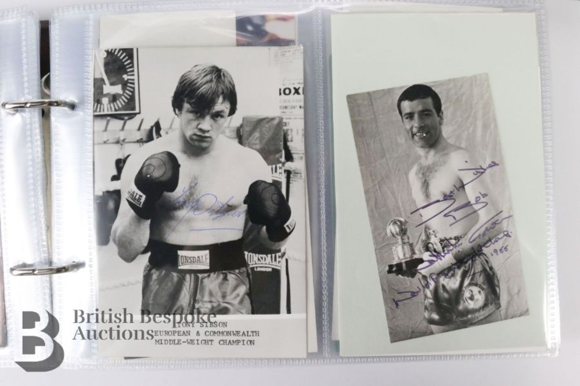 Pugilistica Interest - Two Albums of Photographs - Image 15 of 27