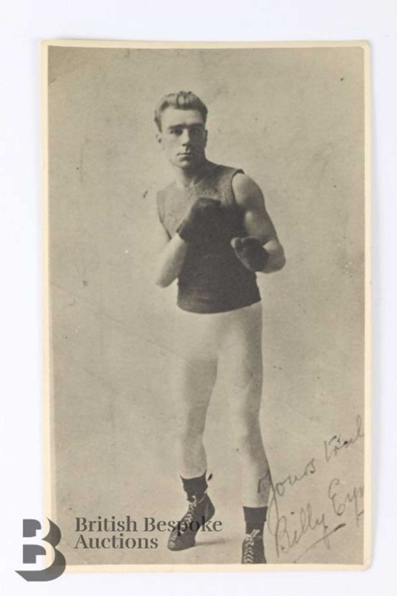 Welsh Flyweight Billy Eynon (1914-1927) Champion Boxing Belt - Image 18 of 21