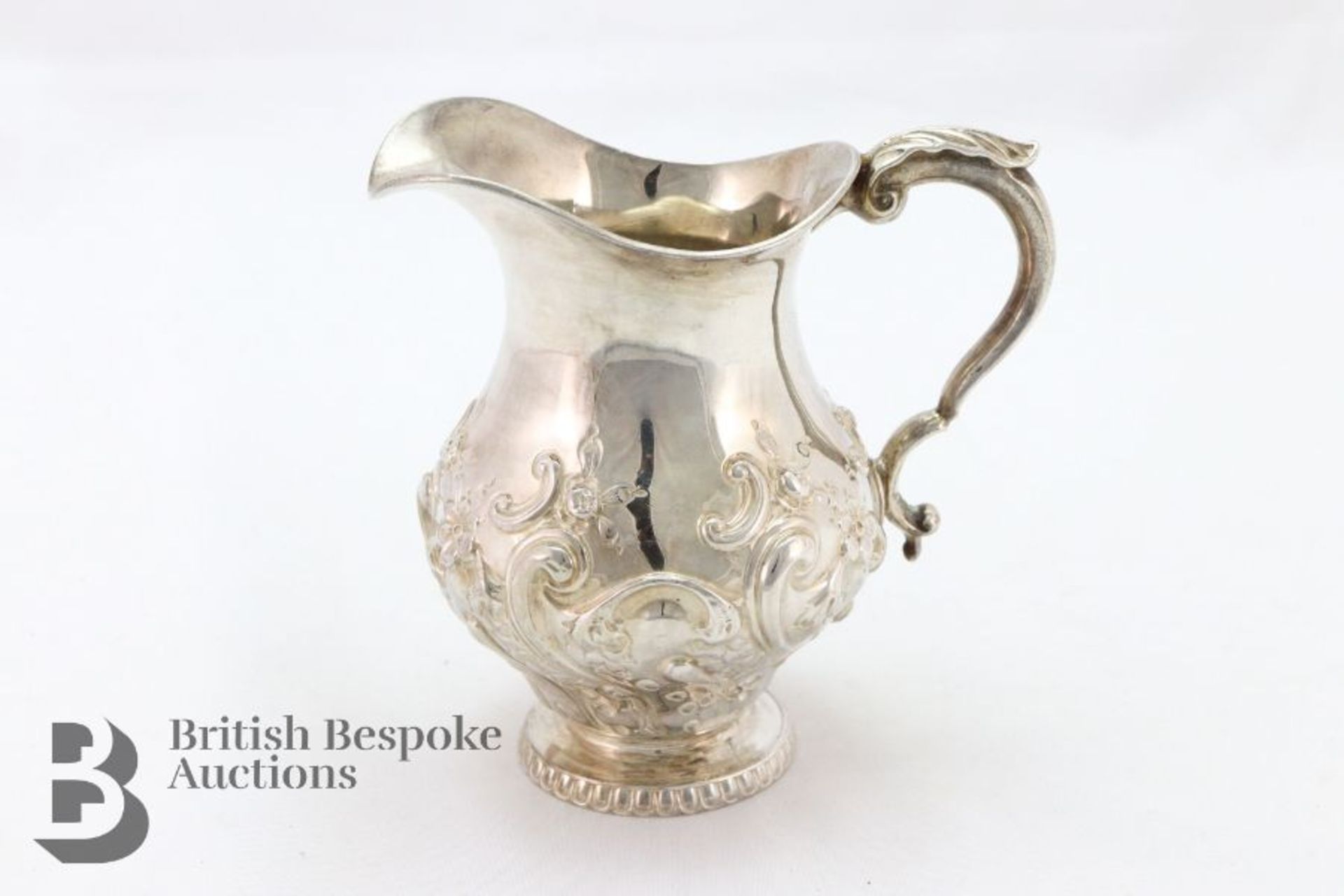 Edward VII Silver Milk Jug - Bild 2 aus 4