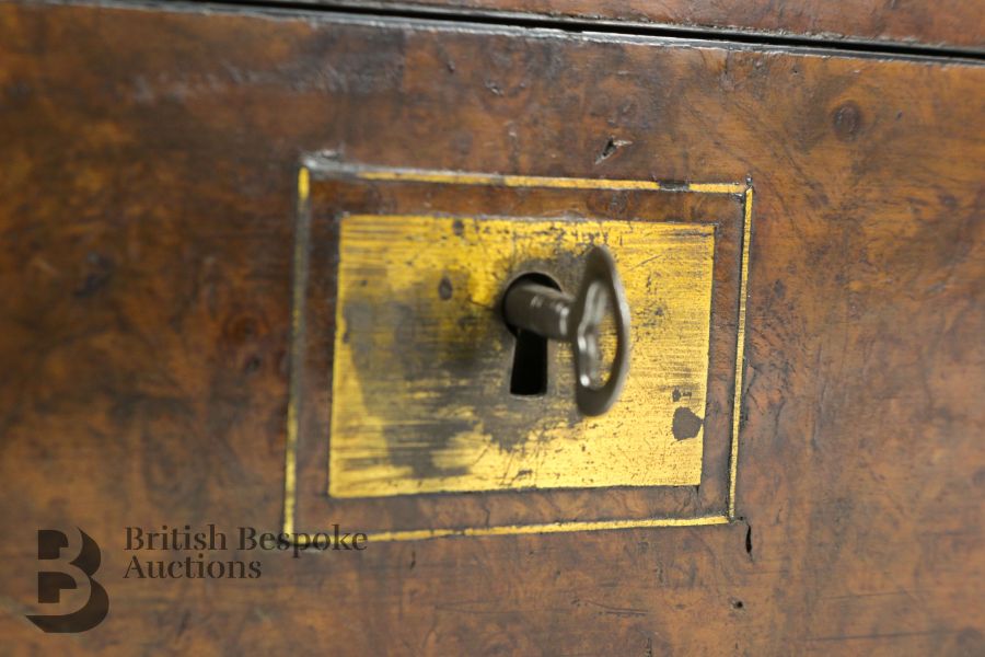 Burr Wood and Coromandel Writing Box - Image 10 of 10