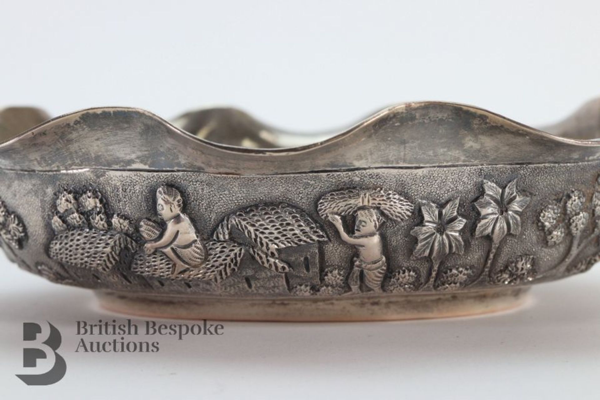 Thai Silver Bon Bon Dish - Bild 3 aus 7