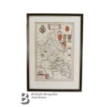 Johannes Blaeu County Map of Buckingham