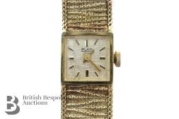Lady's 14ct Yellow Gold Cocktail Watch
