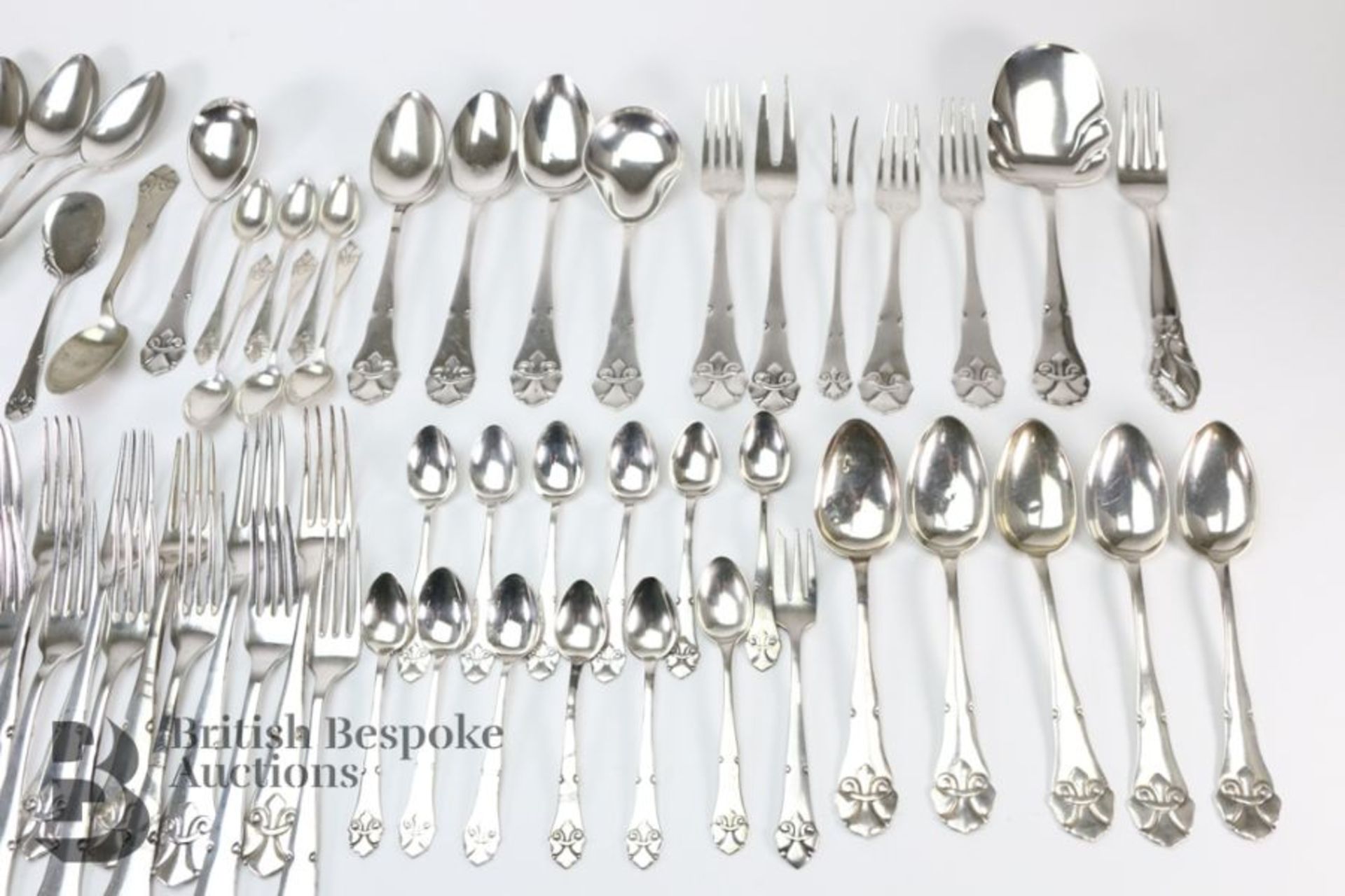 Quantity of Danish Silver and Silverplate - Image 3 of 10