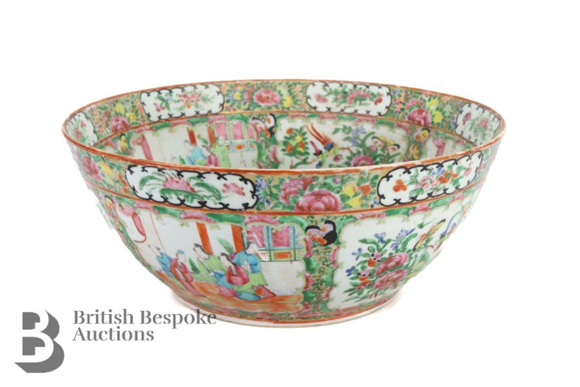 Late 19th century Cantonese Bowl