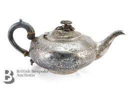 Victorian Silver Teapot