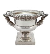 George V Silver Warwick Vase