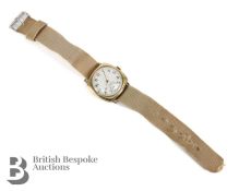 A Longines Lady's 9ct Gold Wrist Watch